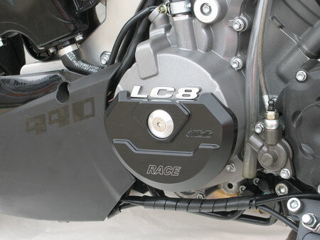 GSG Sturzpad Motordeckelschutz links für KTM 990 Super Duke 05-
