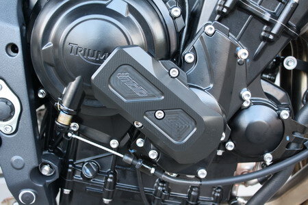 GSG Sturzpad Motor- und Kupplung-Schutz für Triumph Street Triple 675 09-12