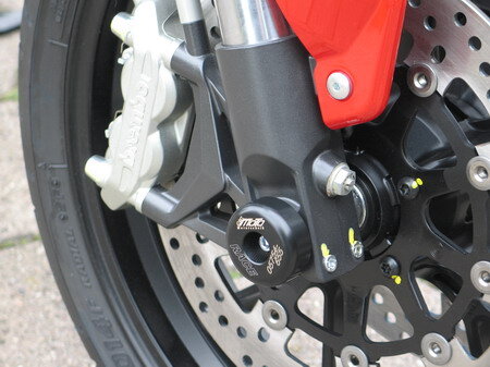 GSG Vorderrad Achspad Kit für Ducati Hypermotard 1100 07-
