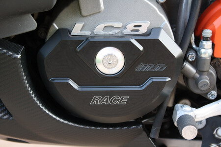 GSG Sturzpad Motordeckelschutz links für KTM 990 Adventure 03-