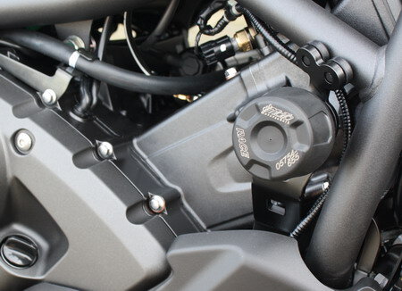GSG Sturzpad Satz für Honda NC 750 SD 14- Automatikgetriebe