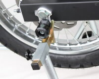 GSG Schwingenschutz / Heckständeraufnahme Set Kunststoff für Yamaha WR 125 R 09-