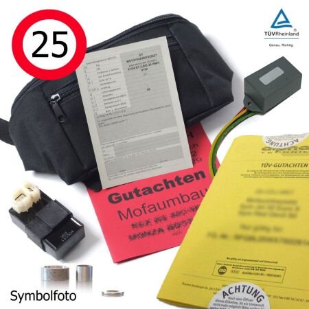 Elektronischer Drosselsatz für Sym Mio 50 - Mofa Drossel auf 25 km/h