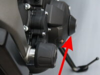 GSG Sturzpad Motorschutz links für Yamaha MT 09 Tracer (RN29) 13-16