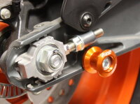GSG Heckständeraufnahme Aluminium für KTM RC 125 17-