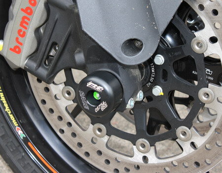 GSG Vorderrad Achspad Kit für KTM 990 Super Moto R 09-