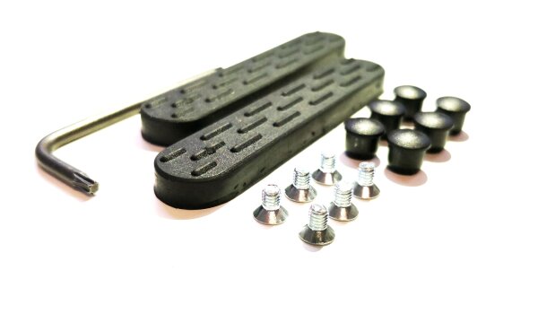 Gummieinlagen für Fußraste Super Grip