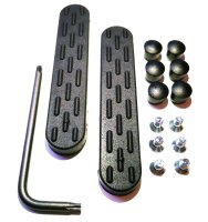 Gummieinlagen für Fußraste Super Grip